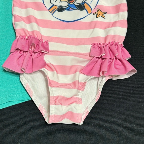 ❤️ 4 for $20❤️ Disney Swimming Suit & Cat & Jack Flamingo Print Tank Top 18M - Picture 3 of 7
